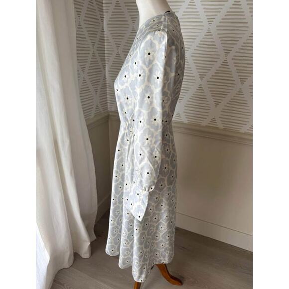 Theory Women’s Size 4 Light Blue Daisy Midi Dress - Picture 3 of 5